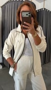 bymn model unısex ekru takım