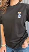 club ayıcık siyah tshirt