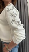 dikme taş ekru sweat