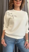 dikme taş ekru sweat