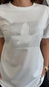 dizilim kuş beyaz tshirt
