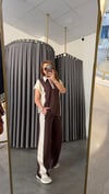 düşük kol kahve takım