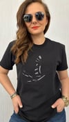 enjeksiyon kuş siyah unısex tshirt