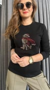 Figür taş siyah tshirt