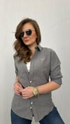 gnt model gri unısex gömlek