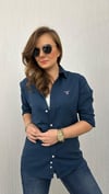gnt model indigo unısex gömlek