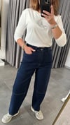 havuç paça kadın jean