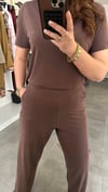 ince oysho kahve takım