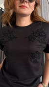 ıpkyl boncuk siyah tshirt
