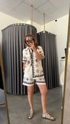 İrem desenli şort takım
