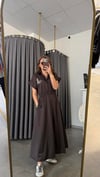 kahve kuş elbise