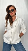 kapşon ekru kadın sweat