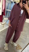 kargo cep bordo takım