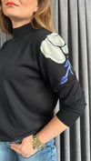 kol desen siyah kazak
