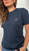 küçük kuş lacivert tshirt