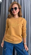 kuş işleme taba sweat