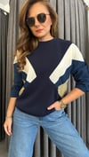 lacivert renk geçiş sweat