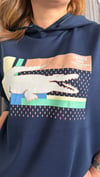 lcst baskı lacivert sweat