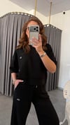 lcst kısa kol siyah takım