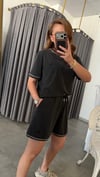 lcst model antrasit şort takım