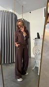 lcst model fermuarlı kahve takım