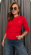 lcst model kırmızı triko