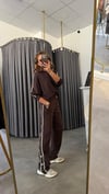 lcst model şerit detay kahve takım