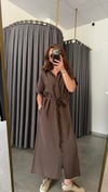 lcst model tensel kahve elbise