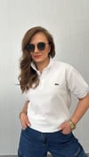 lcst polo yaka beyaz tshirt