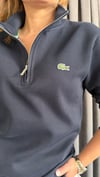 lcst unısex yarım ferm lacivert sweat