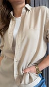 Lpmodel bej unısex gömlek