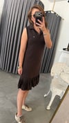 marka model kahve elbise