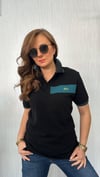 metal logo çift renk siyah unısex tshirt