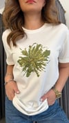 ntwrk model beyaz yeşil tshirt