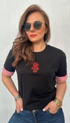 ntwrk siyah kadın tshirt