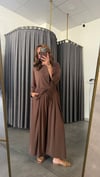 pantolon etek kahve takım
