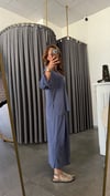 pantolon etek takım mavi