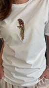 papağan beyaz tshirt