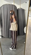 paraşüt modal kumaş kahve takım
