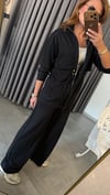 pelerin model siyah takım