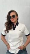 polo v yaka beyaz tshirt