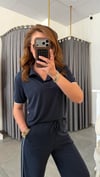 polo yaka lacivert takım