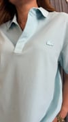 polo yaka lcst unısex mavi tshirt