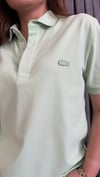 polo yaka lcst unısex yeşil tshirt