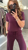 polo yaka mürdüm takım