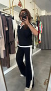 polo yaka siyah takım