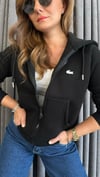 şardonlu siyah sweat