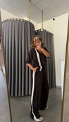 şerit model kahve takım