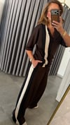 şerit model kahve takım