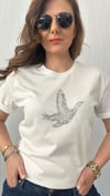 serpme taş beyaz tshirt